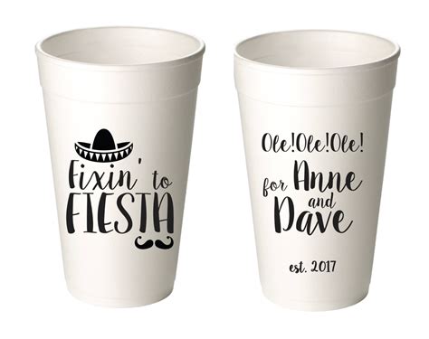personalized styrofoam coffee cups