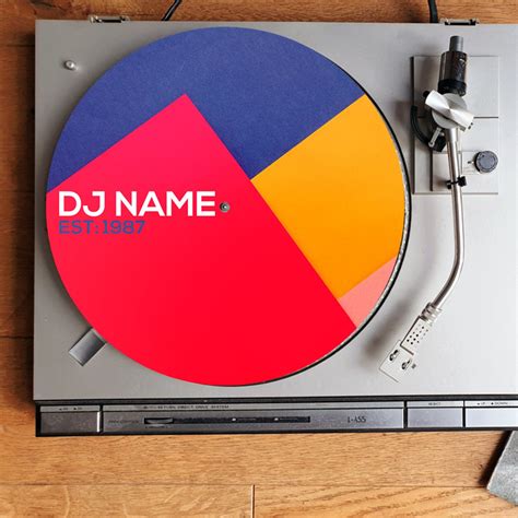 Personalized Turntable Slipmats