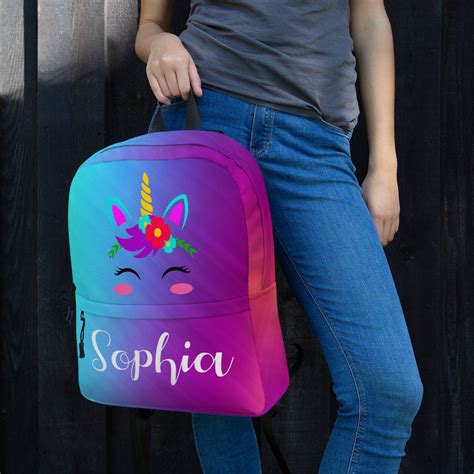 Personalized Unicorn Backpacks