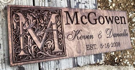 Personalized Wedding Plaques