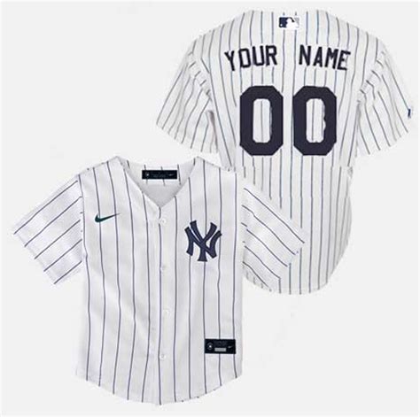 personalized yankee jersey for kids