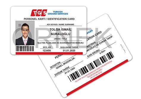 personel kimlik kartı basımı