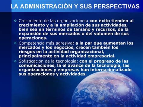 Perspectivas De La Administracion