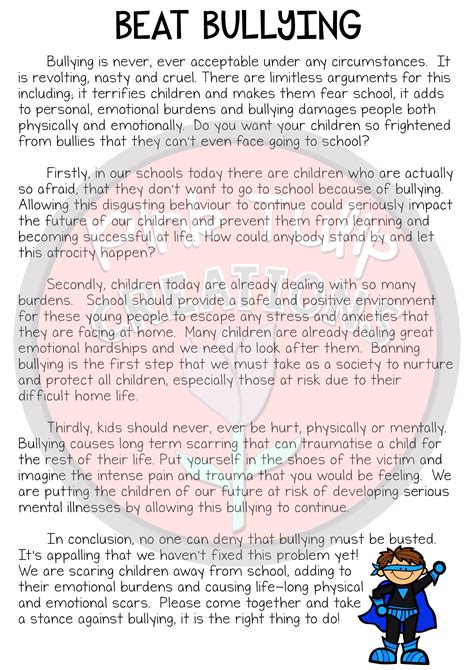 persuasive writing example questions