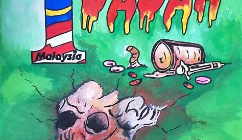 Pertandingan Melukis Poster Anti Dadah 2019 ~ KOLEJ TINGKATAN ENAM PONTIAN