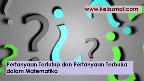 pertanyaan tertutup