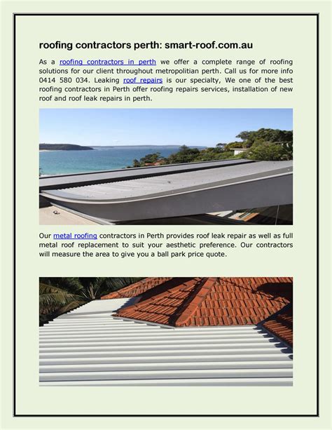 perth roofing contractors