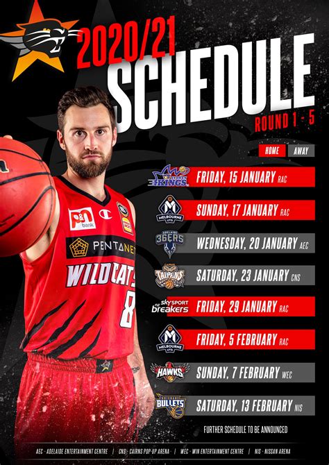perth wildcats next game
