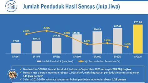pertumbuhan penduduk indonesia