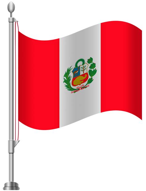 peru flag image clip art