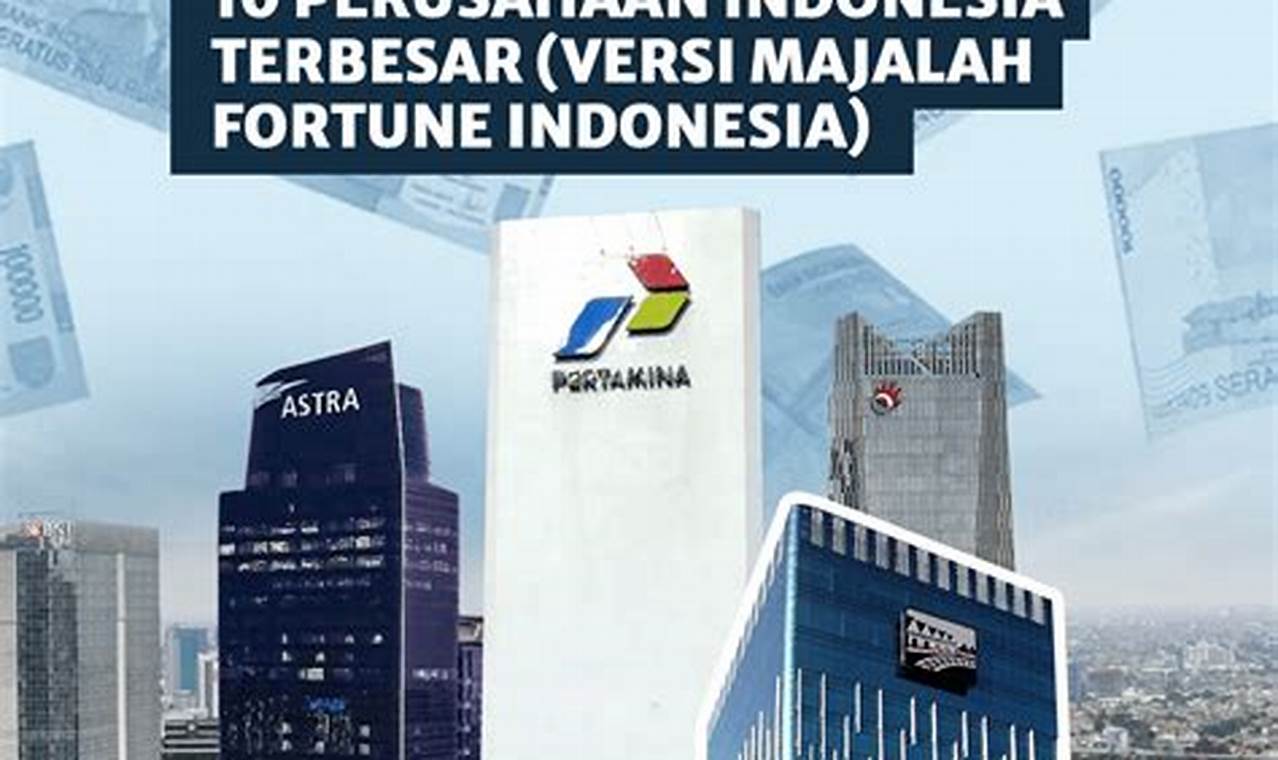 perusahaan besar di indonesia