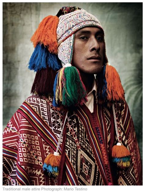 peruvian clothing for men