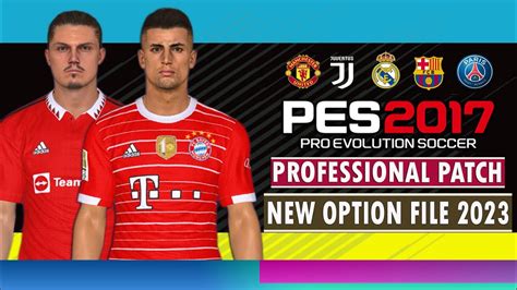 pes 17 latest option file