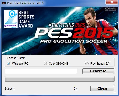 pes 2015 product key free