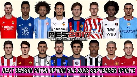 pes 2017 next season patch 2022