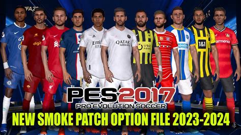 pes 2017 update transfer 2023 smoke patch