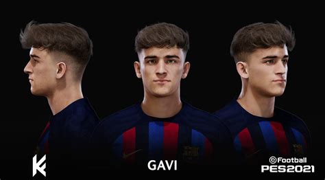 pes 2021 gavi face