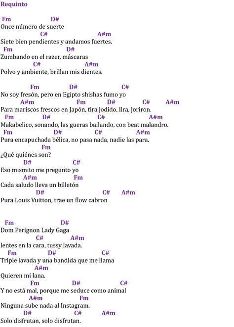 peso pluma lady gaga letra