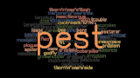 pest adjective