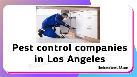 pest control companies los angeles ca