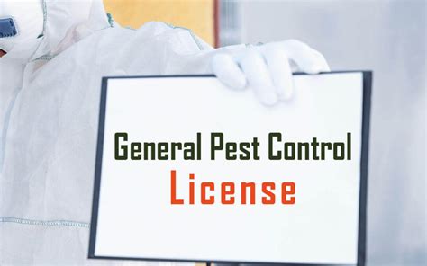 Pest Control License Check