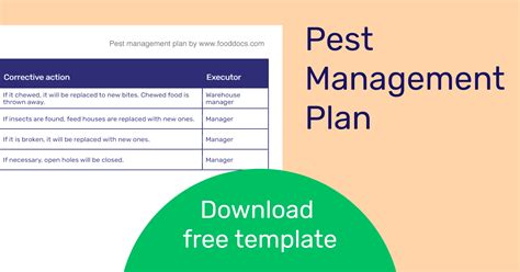 pest control program is an example of