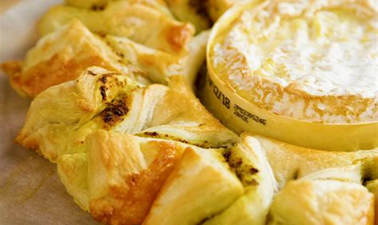 Sensasi Rasa Baru: Resep Unik Pesto Camembert dalam Balutan Puff Pastry