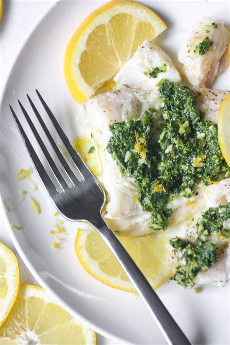 Pesto Fish Dish