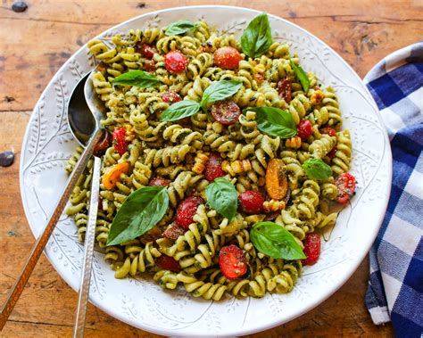 Pesto Fusilli Salad