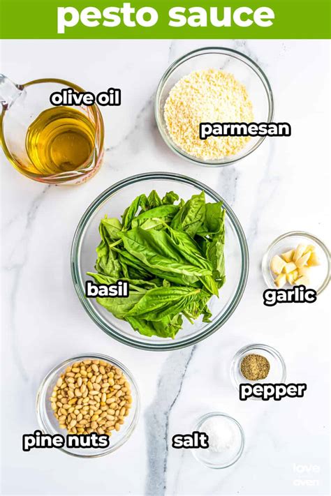 Pesto Ingredients