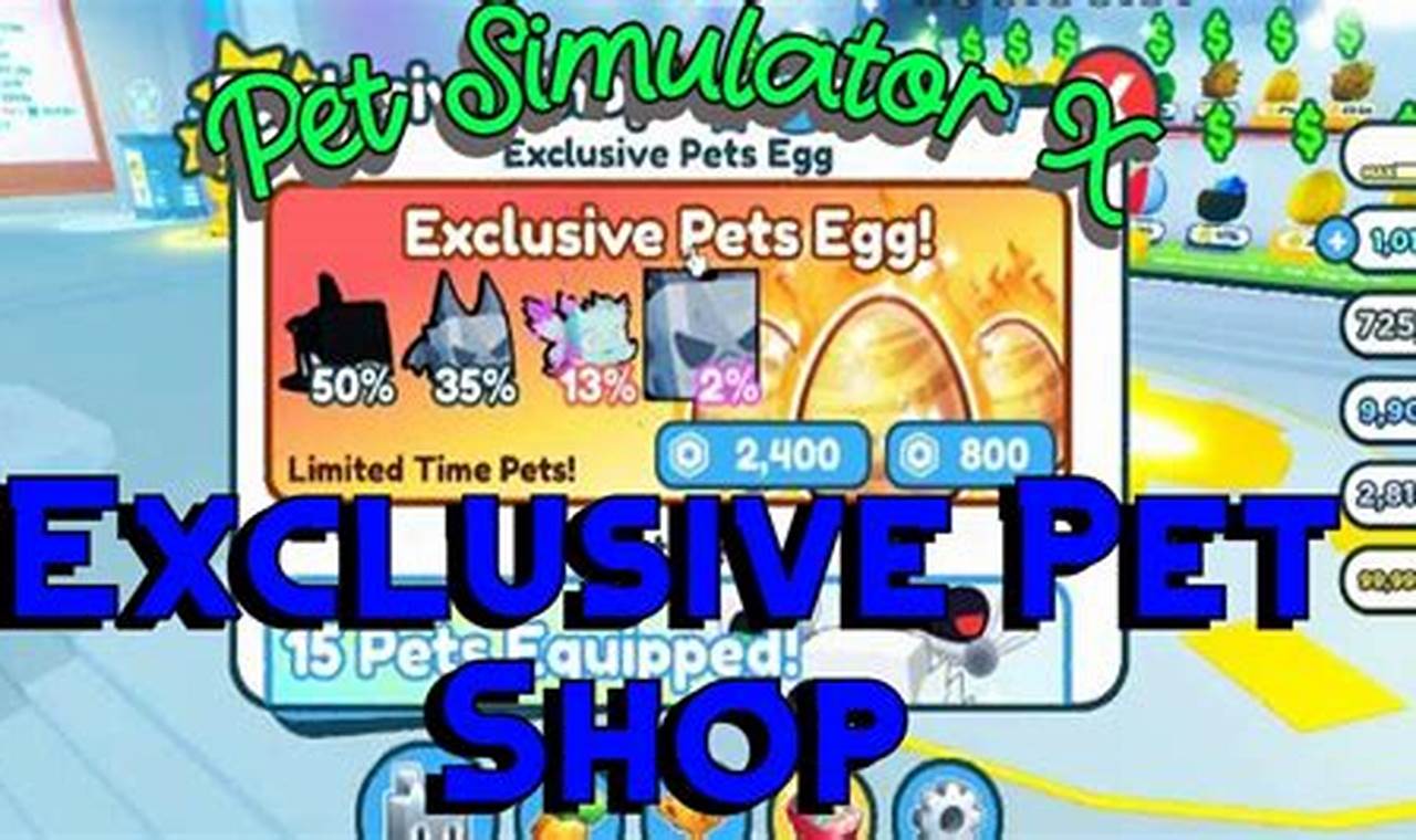 pet simulator shop