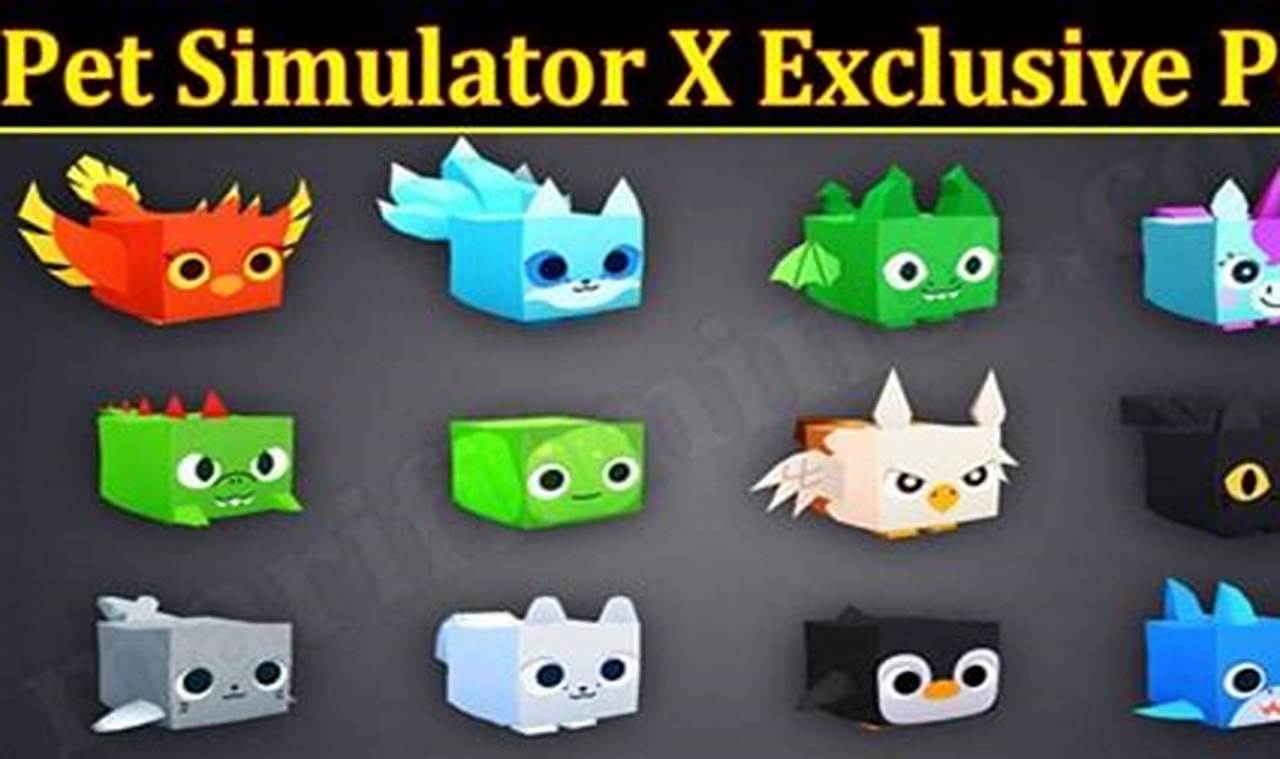 pet simulator x official website