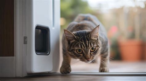 Pet Door Opens With Microchip