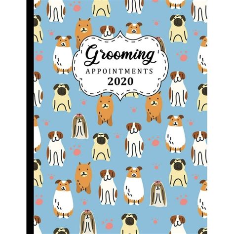 pet grooming appointment book