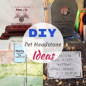 Pet Headstone Ideas