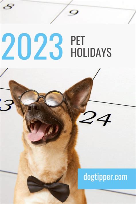 pet holidays in 2023