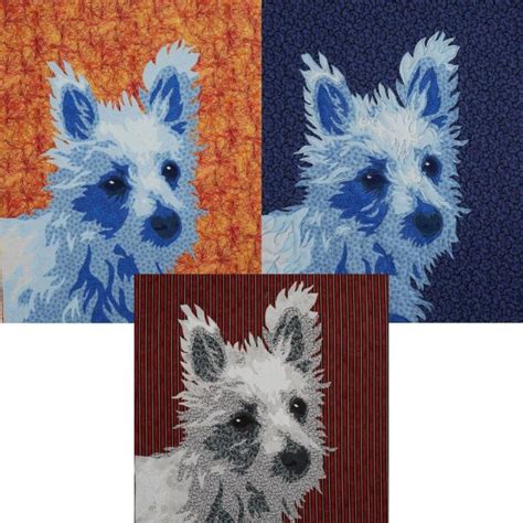 Pet Portrait Memory Quilts