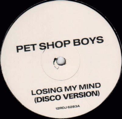pet shop boys losing my mind lyrics