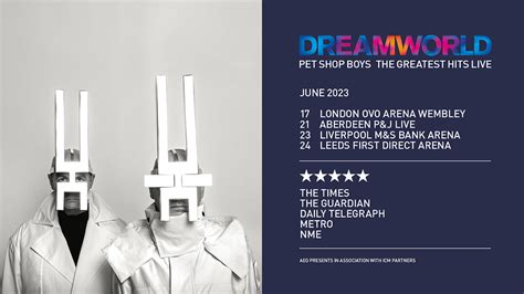 pet shop boys tour 2023 tickets