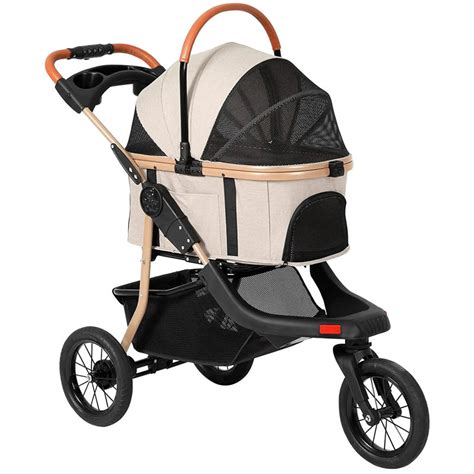 Pet Stroller Detachable Carrier