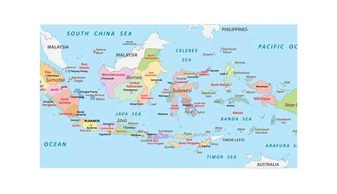 Gambar Peta Indonesia Lengkap Dengan Nama Provinsi Tata Ruang Nasional