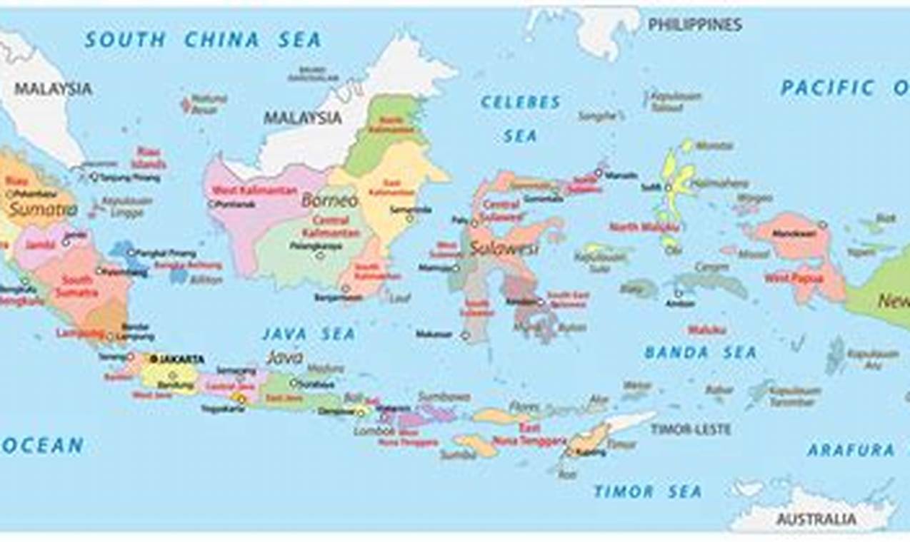 Peta Indonesia yang Jelas: Panduan Lengkap untuk Memahami Wilayah Indonesia