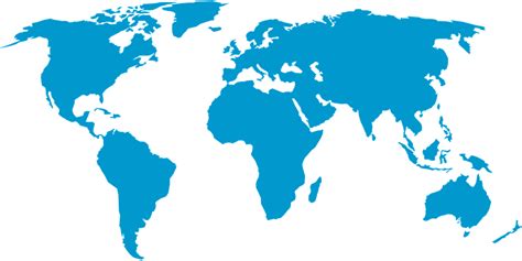 peta dunia png vector