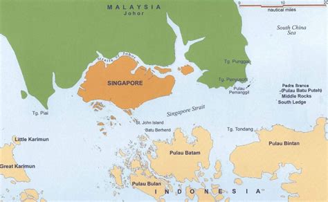 peta indonesia dan singapura