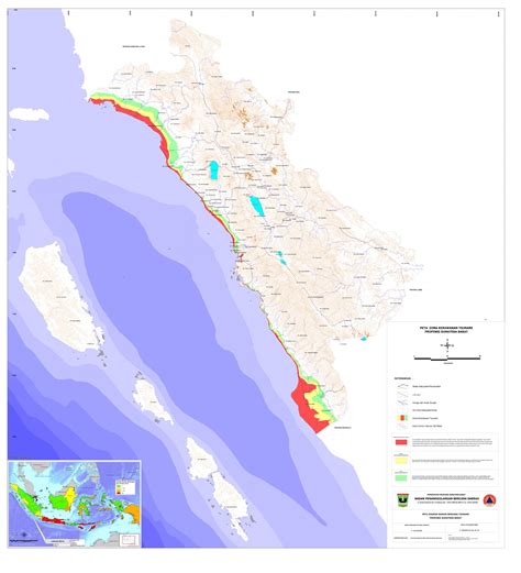 peta rawan bencana gempa bumi sumatera barat