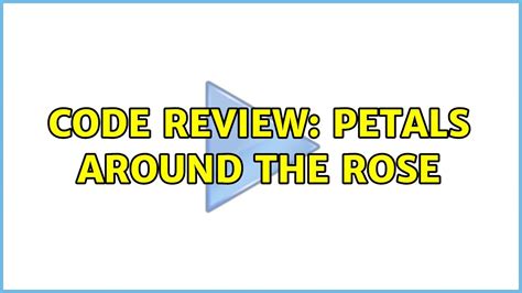 Petals Around The Rose C Code
