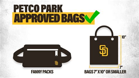 petco park purse rules