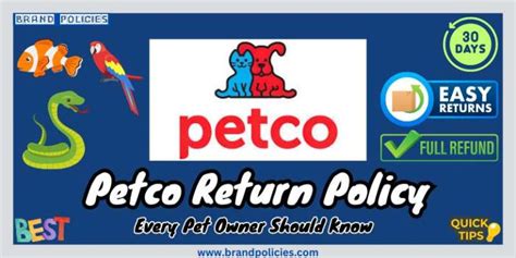 petco return policy