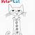 pete the cat coloring page free printable