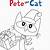 pete the cat free coloring pages